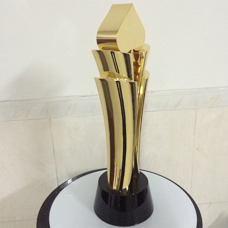 Trophy factory, trophy manufacturer, trophies, trophy customization, trophy ordering, custom metal trophies, trophy makers, zinc alloy trophies, electroplated trophies, abstract trophies, trophy design